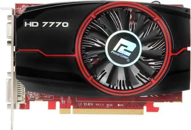 Alt view image 3 of 6 - PowerColor Radeon HD 7770 1GB GDDR5 CrossFireX Support Graphics Card AX7770 1GBD5-HE