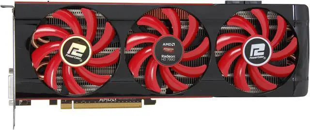 Alt view image 3 of 6 - PowerColor Radeon HD 7990 6GB GDDR5 PCI Express 3.0 x16 CrossFireX Support Graphics Card AX7990 6GBD5-M4DHG