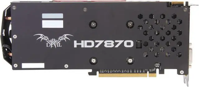 Alt view image 4 of 8 - PowerColor DEVIL Radeon HD 7870 2GB 256-bit GDDR5 PCI Express 3.0 HDCP Ready CrossFireX Support Video Card, AX7870 2GBD5-A2DH