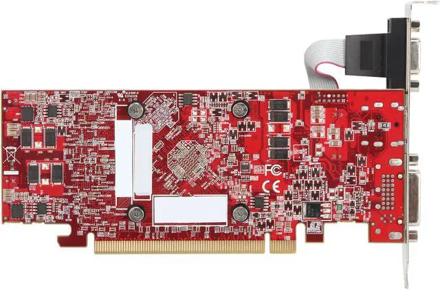 Alt view image 4 of 6 - PowerColor Radeon HD 7750 1GB GDDR5 PCI Express 3.0 CrossFireX Support Low Profile Ready Graphics Card AX7750 1GBD5-HLEV2