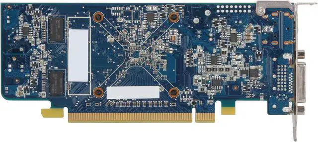 Alt view image 4 of 5 - PowerColor Go! Green Radeon HD 6450 1GB DDR3 PCI Express 2.1 CrossFireX Support Low Profile Ready Graphics Card AX6450 1GBK3-MH