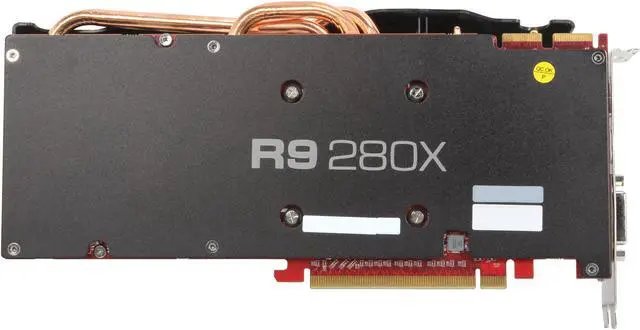 Alt view image 4 of 6 - PowerColor Radeon R9 280X 3GB GDDR5 PCI Express 3.0 x16 CrossFireX Support Graphics Card AXR9 280X 3GBD5-DHE