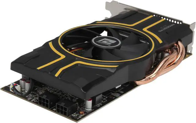 Alt view image 5 of 6 - PowerColor Radeon R9 270X 2GB GDDR5 PCI Express 3.0 x16 CrossFireX Support Graphics Card AXR9 270X 2GBD5-DH/OC