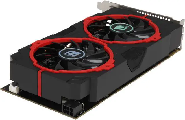 Alt view image 5 of 6 - PowerColor Radeon R7 260X 2GB GDDR5 PCI Express 3.0 x16 CrossFireX Support Graphics Card AXR7 260X 2GBD5-TDHE/OC
