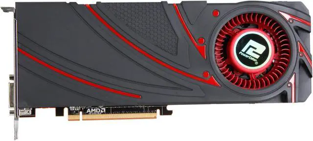 Alt view image 3 of 6 - PowerColor Radeon R9 290X 4GB GDDR5 PCI Express 3.0 CrossFireX Support Graphics Card AXR9 290X 4GBD5-MDHG/OC