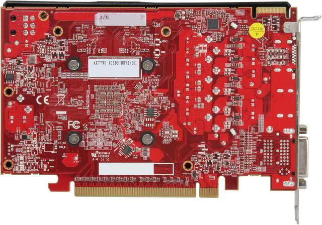 Alt view image 4 of 6 - PowerColor Radeon HD 7790 1GB GDDR5 PCI Express 3.0 CrossFireX Support Graphics Card AX7790 1GBD5-DHV2/OC