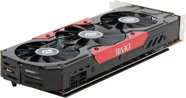 Alt view image 5 of 6 - PowerColor DEVIL Radeon R9 270X 2GB GDDR5 PCI Express 3.0 CrossFireX Support Graphics Card AXR9 270X 2GBD5-A2DHE