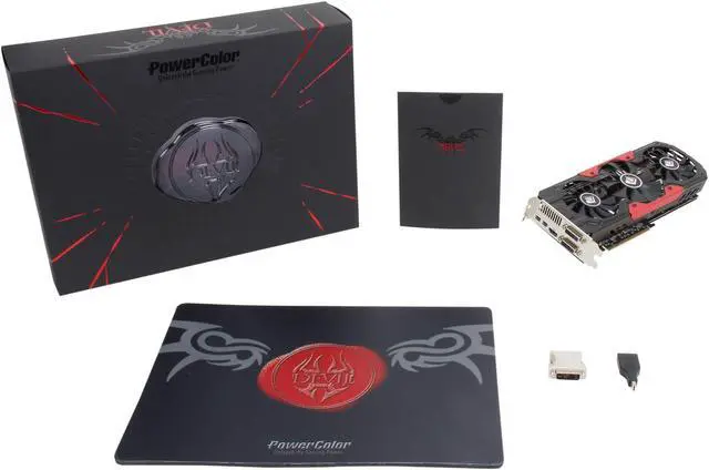 Alt view image 6 of 6 - PowerColor DEVIL Radeon R9 270X 2GB GDDR5 PCI Express 3.0 CrossFireX Support Graphics Card AXR9 270X 2GBD5-A2DHE