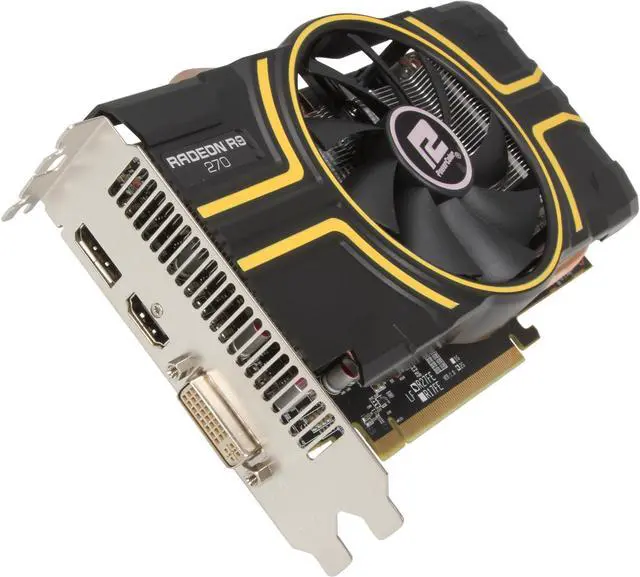 Main image of PowerColor Radeon R9 270 2GB GDDR5 PCI Express 3.0 Graphics Card AXR9 270 2GBD5-DH/OC