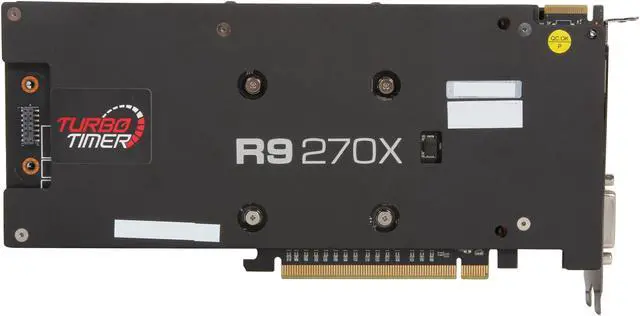 Alt view image 4 of 5 - PowerColor PCS+ Radeon R9 270X 2GB GDDR5 PCI Express 3.0 CrossFireX Support Graphics Card AXR9 270X 2GBD5-PPDHE