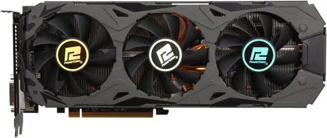 Alt view image 3 of 6 - PowerColor PCS+ Radeon R9 290 4GB GDDR5 PCI Express 3.0 CrossFireX Support Graphics Card AXR9 290 4GBD5-PPDHE