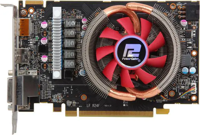 Alt view image 3 of 6 - PowerColor Radeon R7 260X 1GB GDDR5 PCI Express 3.0 CrossFireX Support Graphics Card AXR7 260X 1GBD5-DH/OC