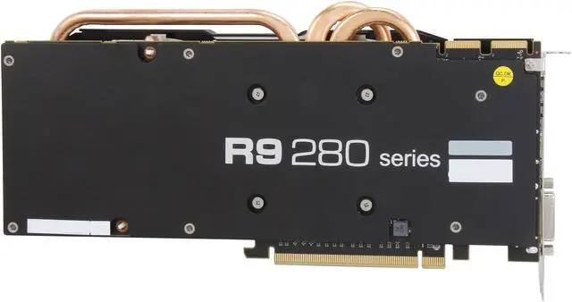 Alt view image 4 of 6 - PowerColor TurboDuo Radeon R9 280 3GB GDDR5 PCI Express 3.0 CrossFireX Support Graphics Card AXR9 280 3GBD5-T2DHE/OC