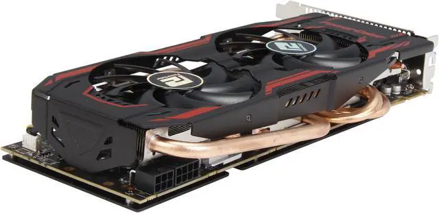 Alt view image 5 of 6 - PowerColor TurboDuo Radeon R9 280 3GB GDDR5 PCI Express 3.0 CrossFireX Support Graphics Card AXR9 280 3GBD5-T2DHE/OC