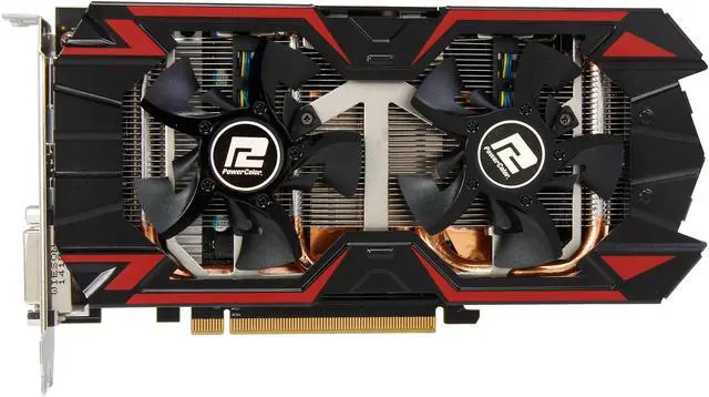 Alt view image 2 of 4 - PowerColor TurboDuo Radeon R9 285 2GB GDDR5 PCI Express 3.0 CrossFireX Support Graphics Card AXR9 285 2GBD5-TDHE