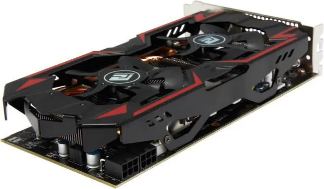 Alt view image 4 of 4 - PowerColor TurboDuo Radeon R9 285 2GB GDDR5 PCI Express 3.0 CrossFireX Support Graphics Card AXR9 285 2GBD5-TDHE