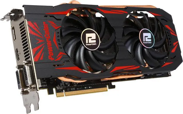 PowerColor Radeon R9 290X Graphics Card AXR9 290X 4GBD5-TDHE