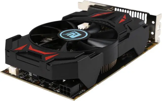 Alt view image 5 of 6 - PowerColor Radeon R7 260X 2GB GDDR5 PCI Express 3.0 CrossFireX Support ATX Graphics Card AXR7 260X 2GBD5-DHV4E/OC