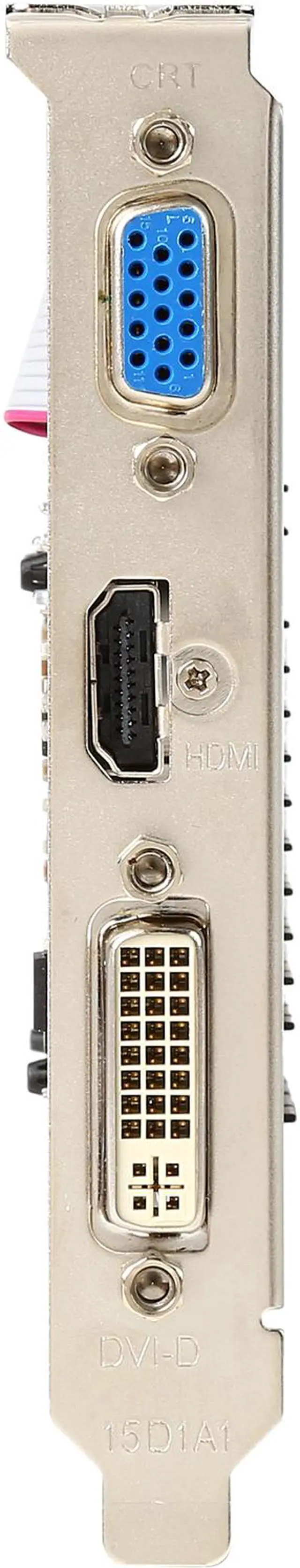 Alt view image 2 of 5 - PowerColor Go! Green Radeon HD 6450 1GB DDR3 PCI Express x1 CrossFireX Support Low Profile Graphics Card AE6450 1GBK3-NHE