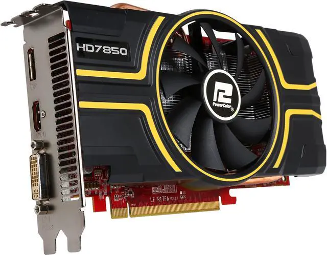 Main image of PowerColor Radeon HD 7850 2GB GDDR5 PCI Express 2.1 CrossFireX Support ATX Graphics Card AX7850 2GBD5-DHE/OC
