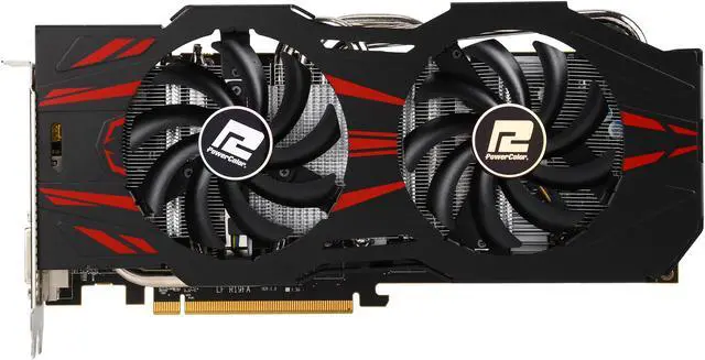 Alt view image 3 of 6 - PowerColor TurboDuo Radeon R9 280 3GB GDDR5 PCI Express 3.0 CrossFireX Support Graphics Card AXR9 280 3GBD5-T2DHV2E/OC