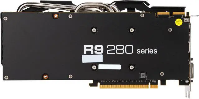 Alt view image 4 of 6 - PowerColor TurboDuo Radeon R9 280 3GB GDDR5 PCI Express 3.0 CrossFireX Support Graphics Card AXR9 280 3GBD5-T2DHV2E/OC