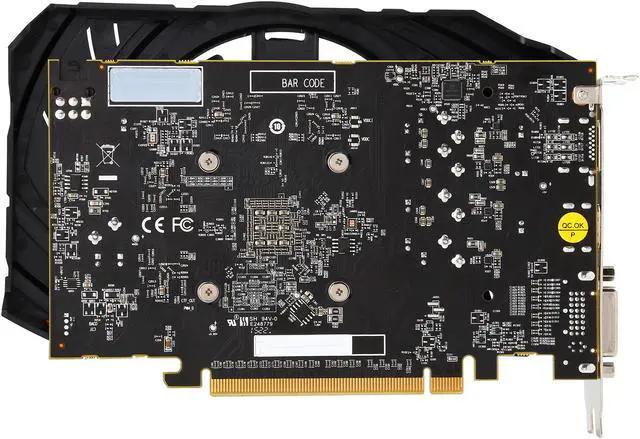 Alt view image 4 of 6 - PowerColor Radeon R7 360 2GB GDDR5 PCI Express 3.0 CrossFireX Support ATX Graphics Card AXR7 360 2GBD5-DHE/OC