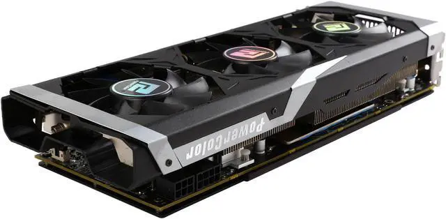 Alt view image 5 of 6 - PowerColor PCS+ Radeon R9 390 8GB GDDR5 PCI Express 3.0 CrossFireX Support ATX Graphics Card AXR9 390 8GBD5-PPDHE