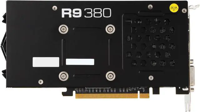 Alt view image 5 of 6 - PowerColor PCS+ Radeon R9 380 4GB GDDR5 PCI Express 3.0 CrossFireX Support ATX Graphics Card AXR9 380 4GBD5-PPDHE