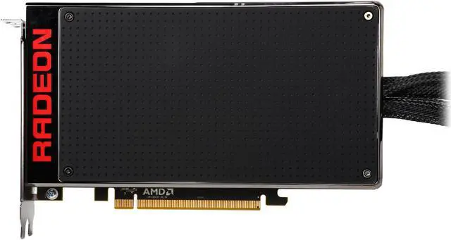 Alt view image 4 of 10 - PowerColor Radeon R9 Fury X 4GB HBM PCI Express 3.0 CrossFireX Support ATX Graphics Card AX R9 FURY X 4GBHBM-DH