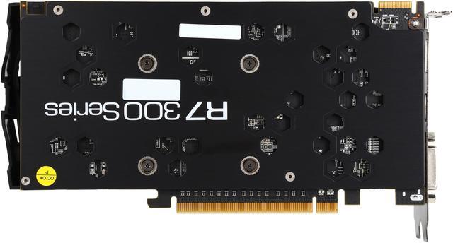 Alt view image 5 of 6 - PowerColor PCS+ Radeon R7 370 4GB GDDR5 PCI Express 3.0 CrossFireX Support ATX Graphics Card AXR7 370 4GBD5-PPDHE