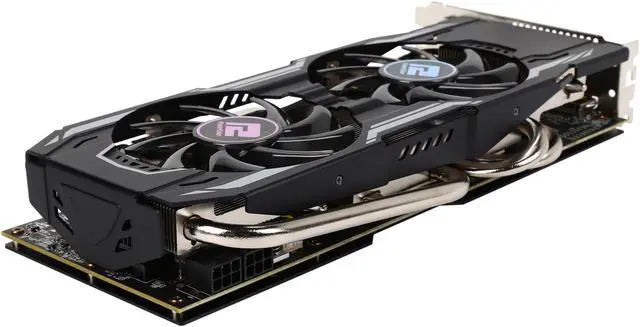 Alt view image 5 of 6 - PowerColor PCS+ Radeon R9 380X 4GB GDDR5 PCI Express 3.0 CrossFireX Support ATX Graphics Card AXR9 380X 4GBD5-PPDHE