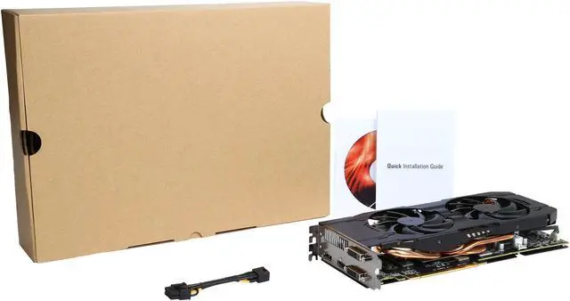 Alt view image 6 of 6 - PowerColor Radeon R9 390 8GB GDDR5 PCI Express 3.0 CrossFireX Support ATX Graphics Card VXR9 390 8GBD5-DHE