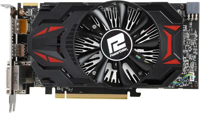 Alt view image 4 of 6 - PowerColor Radeon R7 370 4GB GDDR5 PCI Express 3.0 CrossFireX Support ATX Graphics Card AXR7 370 4GBD5-DHE