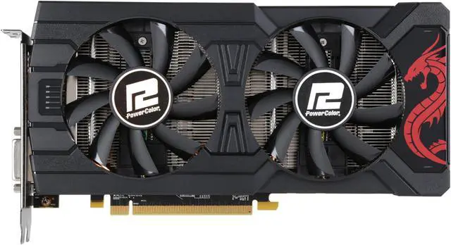 Alt view image 3 of 6 - PowerColor RED DRAGON Radeon RX 570 4GB GDDR5 PCI Express 3.0 CrossFireX Support ATX Graphics Card AXRX 570 4GBD5-3DHD/OC