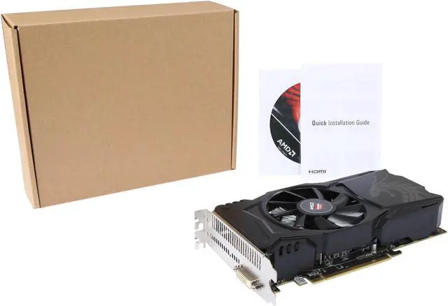 Alt view image 6 of 6 - PowerColor Radeon RX 560 DirectX 12 AXRX 560 4GBD5-AM 4GB 128-Bit GDDR5 PCI Express 3.0 CrossFireX Support ATX Mining Video Card - OEM