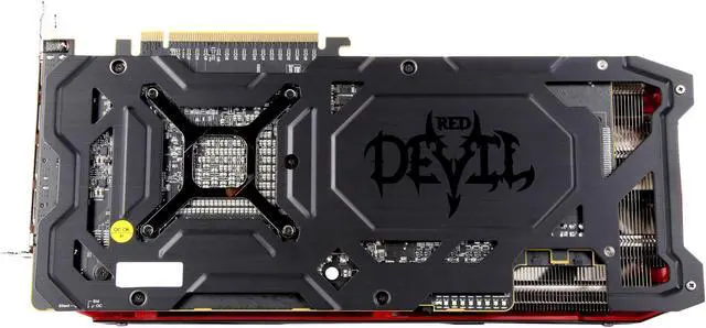 Alt view image 4 of 6 - PowerColor RED DEVIL Radeon RX Vega 56 8GB HBM2 PCI Express 3.0 CrossFireX Support ATX Graphics Card AXRX VEGA 56 8GBHBM2-2D2H/OC