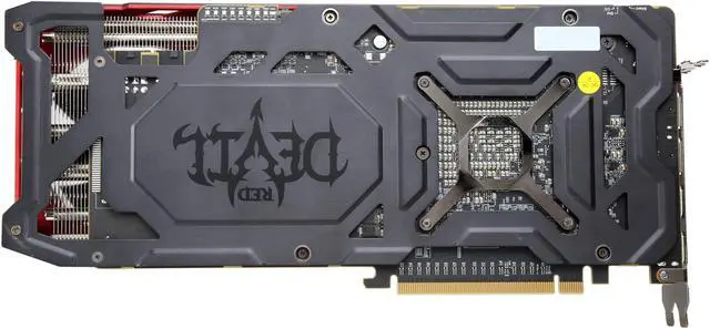 Alt view image 5 of 7 - PowerColor Radeon RX Vega 64 8GB HBM2 PCI Express 3.0 CrossFireX Support ATX Graphics Card AXRX VEGA 64 8GBHBM2-2D2H/OC