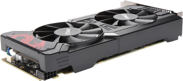 Alt view image 6 of 6 - PowerColor Radeon RX 570 DirectX 12 AXRX 570 8GBD5-DMV3 8GB 256-Bit GDDR5 PCI Express 3.0 CrossFireX Support ATX Cryptocurrency Video Card - Brown Box (Only Comes with Driver + Manual) - OEM