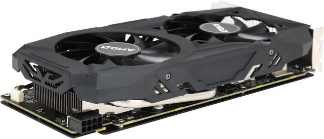 Alt view image 6 of 7 - PowerColor Radeon RX 580 DirectX 12 AXRX 580 8GBD5-DMV3 8GB 256-Bit GDDR5 PCI Express 3.0 CrossFireX Support ATX  Cryptocurrency Video Card