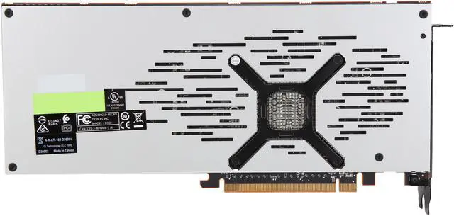 Alt view image 4 of 6 - PowerColor Radeon VII 16GB HBM2 PCI Express 3.0 ATX Graphics Card AXVII 16GBHBM2-3DH