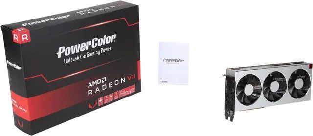 Alt view image 6 of 6 - PowerColor Radeon VII 16GB HBM2 PCI Express 3.0 ATX Graphics Card AXVII 16GBHBM2-3DH