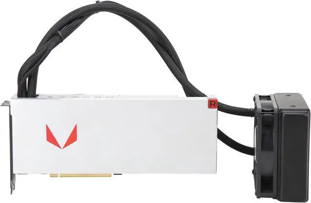 Alt view image 2 of 9 - PowerColor Radeon RX Vega 64 8GB HBM2 PCI Express 3.0 x16 CrossFireX Support ATX Graphics Card AXRX VEGA 64 8GBHBM2-3DHW
