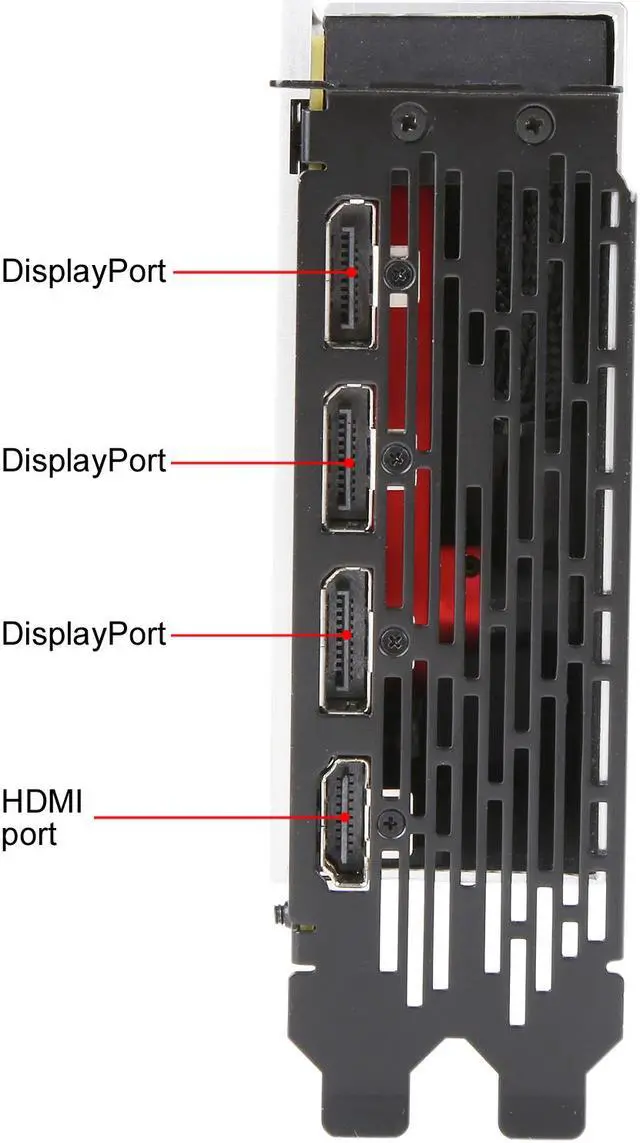 Alt view image 3 of 9 - PowerColor Radeon RX Vega 64 8GB HBM2 PCI Express 3.0 x16 CrossFireX Support ATX Graphics Card AXRX VEGA 64 8GBHBM2-3DHW