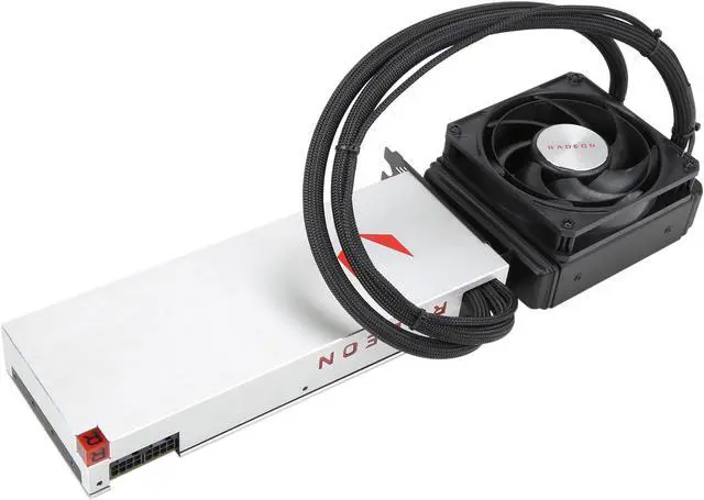 Alt view image 5 of 9 - PowerColor Radeon RX Vega 64 8GB HBM2 PCI Express 3.0 x16 CrossFireX Support ATX Graphics Card AXRX VEGA 64 8GBHBM2-3DHW