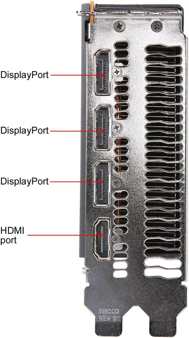 Alt view image 4 of 6 - PowerColor Radeon RX Vega 64 8GB HBM2 PCI Express 3.0 x16 CrossFireX Support ATX Graphics Card AXRX VEGA 64 8GBHBM2-3DH
