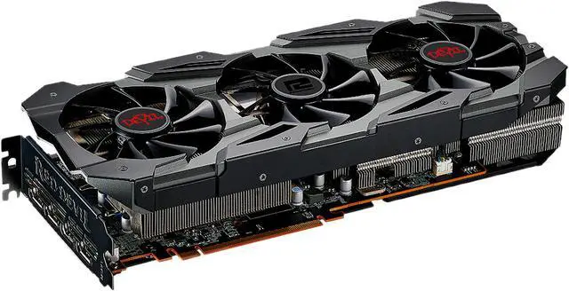 Alt view image 5 of 6 - PowerColor RED DEVIL Radeon RX 5700 XT 8GB GDDR6 PCI Express 4.0 CrossFireX Support ATX Graphics Card AXRX 5700 XT 8GBD6-3DHE/OC