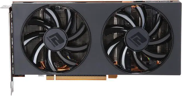Alt view image 3 of 6 - PowerColor Radeon RX 5700 8GB GDDR6 PCI Express 4.0 CrossFireX Support ATX Graphics Card AXRX 5700 8GBD6-3DH/OC
