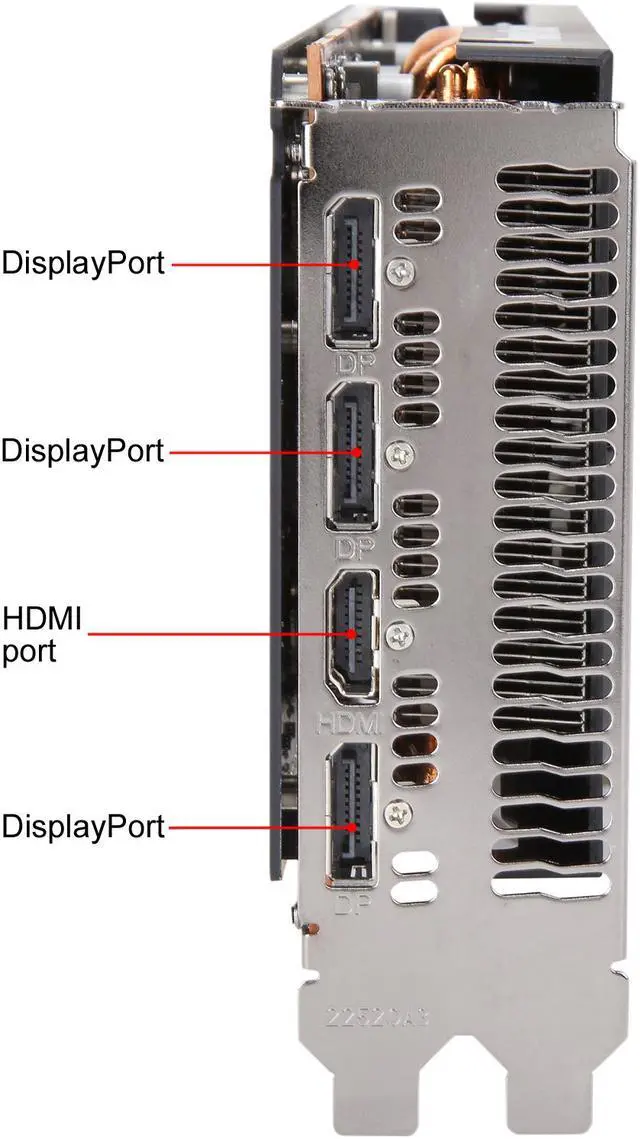 Alt view image 4 of 6 - PowerColor Radeon RX 5700 8GB GDDR6 PCI Express 4.0 CrossFireX Support ATX Graphics Card AXRX 5700 8GBD6-3DH/OC