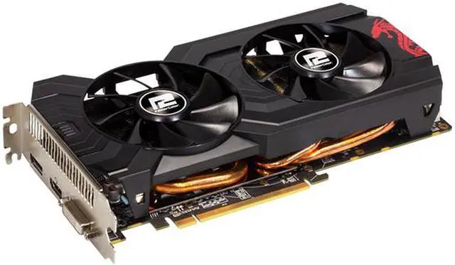Alt view image 4 of 8 - PowerColor RED DRAGON Radeon RX 570 4GB GDDR5 PCI Express 3.0 CrossFireX Support ATX Graphics Card AXRX 570 4GBD5-DHDV3/OC